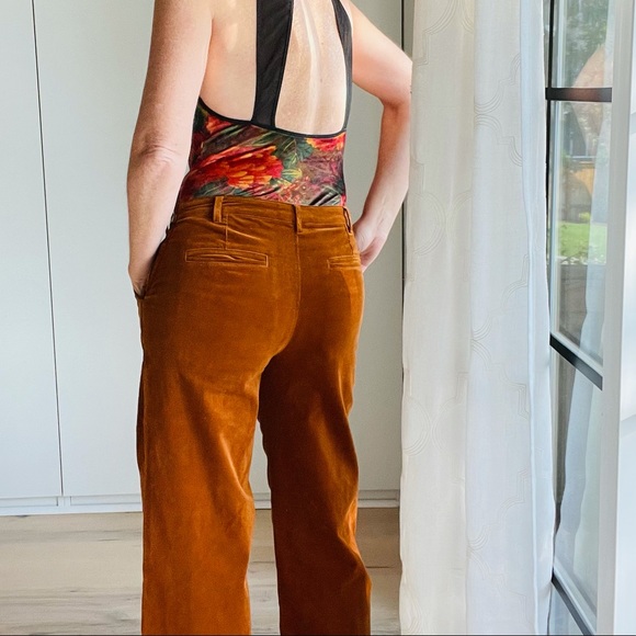 ModCloth The Madison Corduroy Pants, Ginger 8 NEW - Picture 6 of 14